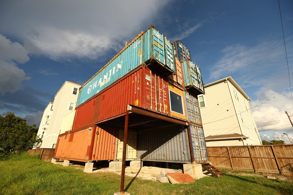 McGowen Container House | Weird Homes Tour Houston