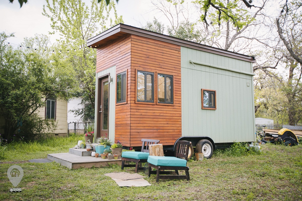The Organic Contemporary Tiny House | Weird Homes Tour Austin